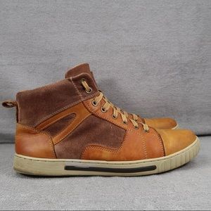 Steve Madden Peerow Leather Shoes